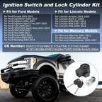Ignition Switch Lock Cylinder Kit for Ford Expedition (2005–2017) No.5F9Z11582BA