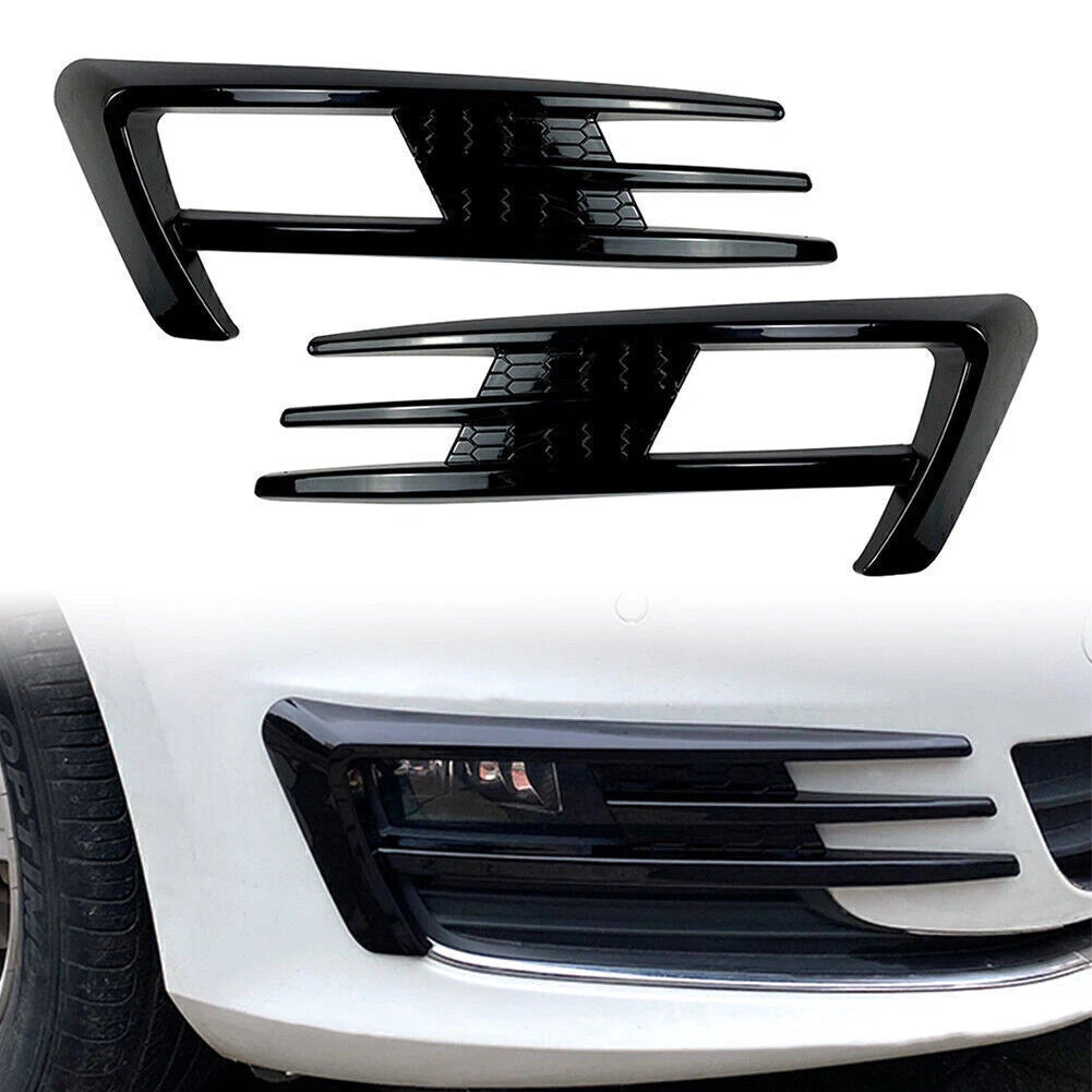 Fog Light Lamp Cover Bumper Grille Trim for VW Golf 7 MK7 (2013–2016)