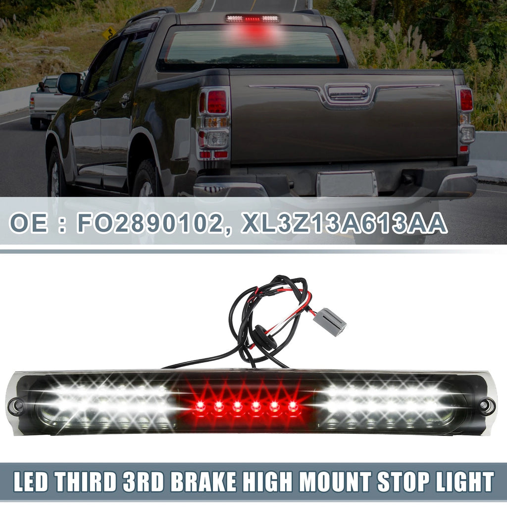 High Mount Stop Light XL3Z13A613AA for Ford F150 (2004–2008) Black Smoked Lens