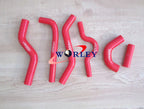 Silicone Radiator Hose for Kawasaki KXF250 KX250F 2007-2008 RED