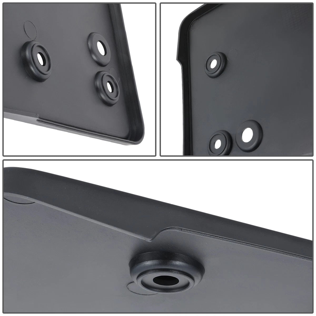 Front Bumper License Plate Mounting Bracket for VW Tiguan (2009–2011)
