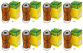 Set of 8 Engine Oil Filters for Mercedes W124 R129 W140 A124 C124 E420 S500