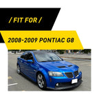2Pcs Carbon Fiber Interior Dashboard Panel Trim Cover for Pontiac G8 (2008–2009)