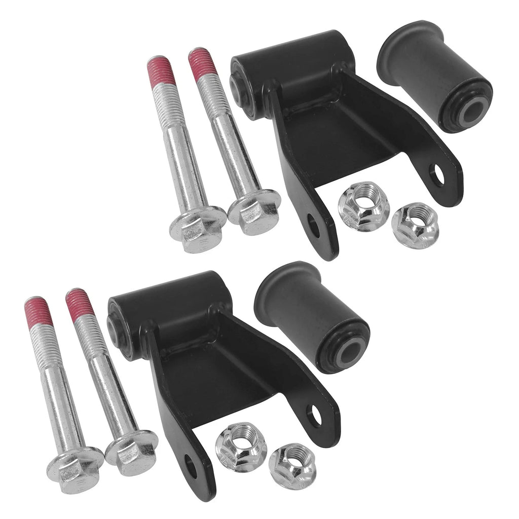 2X Leaf Spring Shackle Rear for Dodge Ram 1500 (2002–2008) 722-034 52106737AA