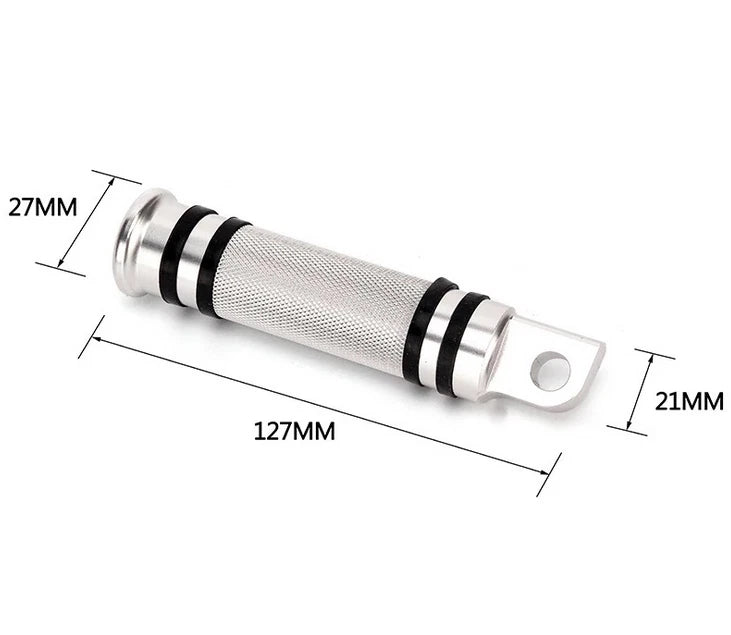 Motorcycle Footpegs for Harley-Davidson Fatboy Lo (2010–2017) 10mm Mount Hole