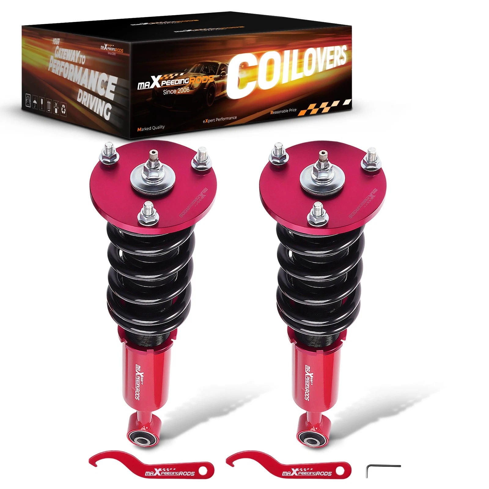 Front Coilovers Suspension Lowering Kit for Lexus IS250 IS350 RWD (2006–2013)