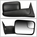 Right Side Manual Adjustment Tow Mirror for Dodge RAM Truck (1994–2002)