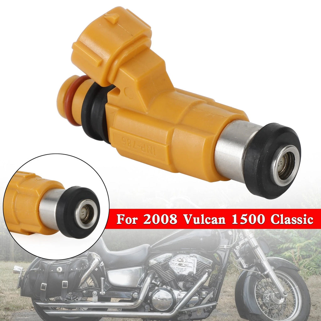 Set of 4 Fuel Injectors INP-786 for Kawasaki Vulcan 1500 1600 (2000–2008)