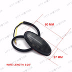 Smoke Turn Signal Mirror Block Plate for Honda CBR600RR (2003–2005) & CBR929RR (2000–2001)