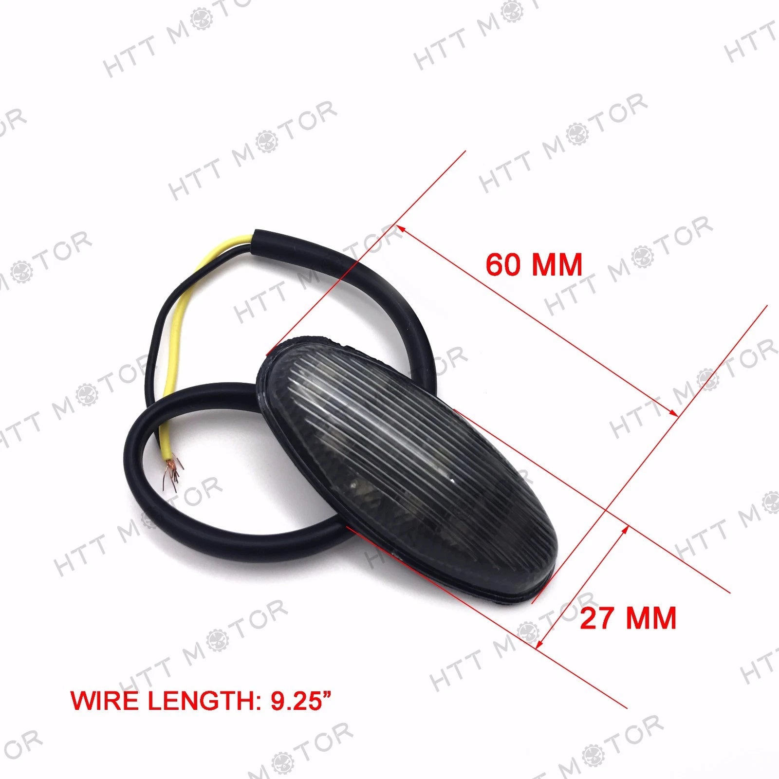 Smoke Turn Signal Mirror Block Plate for Honda CBR600RR (2003–2005) & CBR929RR (2000–2001)