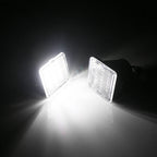 Set of 2 Full LED White License Plate Lights for Toyota Tundra (2015–2019)