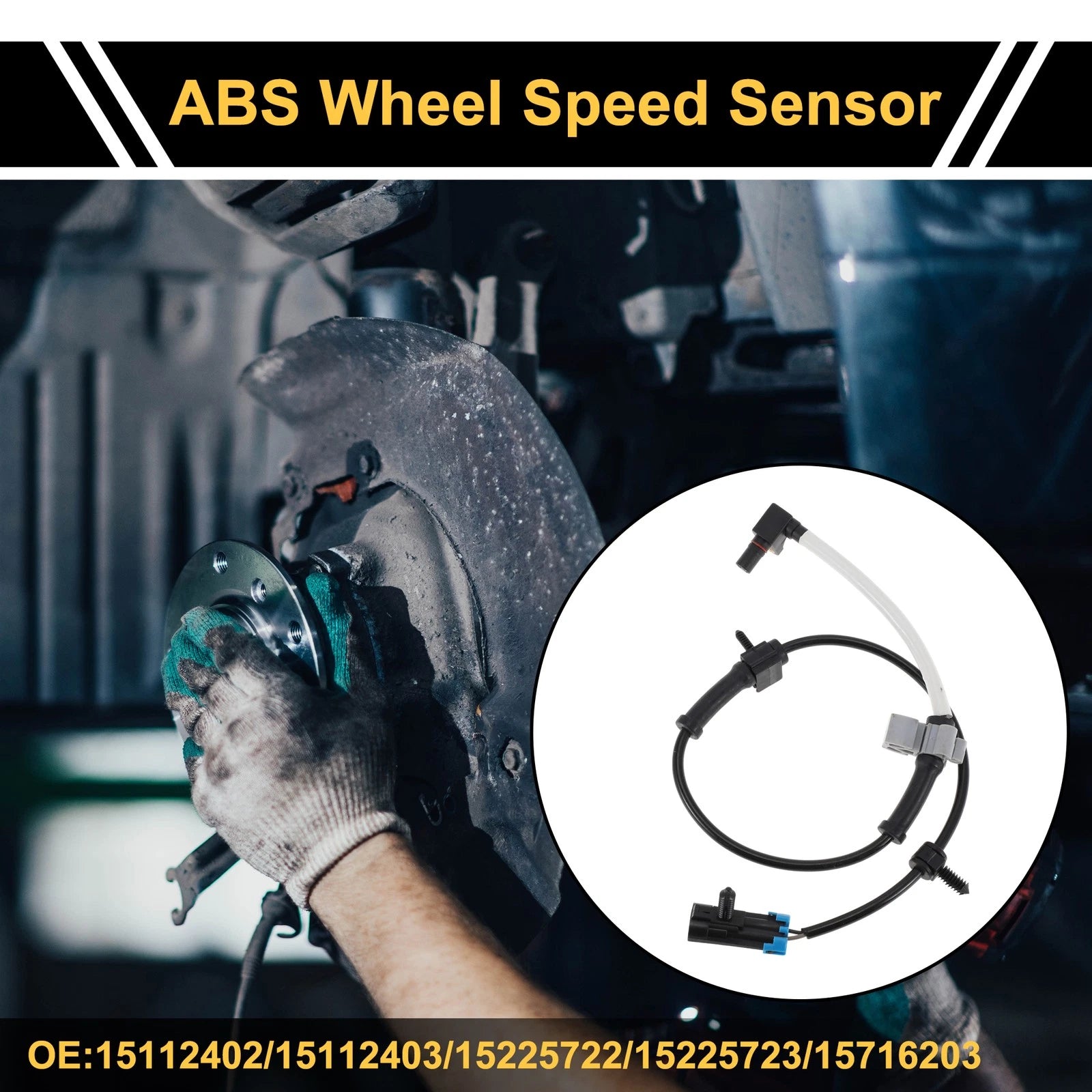 ABS Wheel Speed Sensor No. 15112402 for Chevrolet Silverado 2500 (1999–2004)