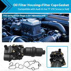 Oil Filter Housing with Gasket for VW Audi Seat 2.0 TFSI (2006–2023) 06F115397H