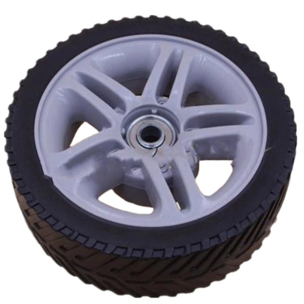 Set of 2 17cm Front 20mm Rear Lawn Mower Wheels for Standard Mower Compatibility