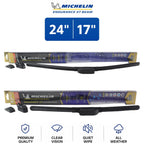 Set of 2 Wiper Blades for Lexus LS600h (2008–2016) - 24"/17"
