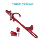 Throttle Cable Carb Bracket for Holley 4150 4160 (Billet Aluminum Red)