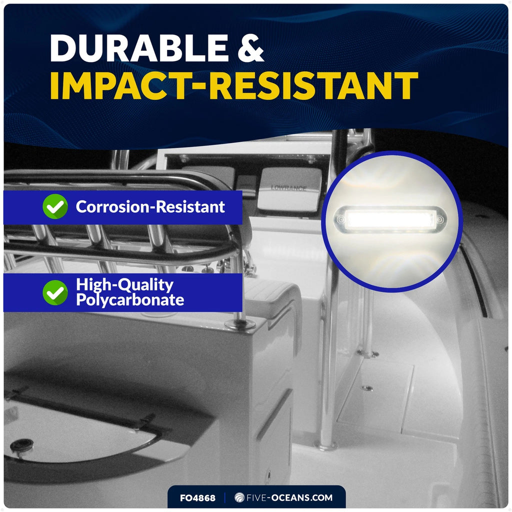 4" RGBW LED Boat Interior Lights for Five Oceans (IP67, 12V, FO4868)