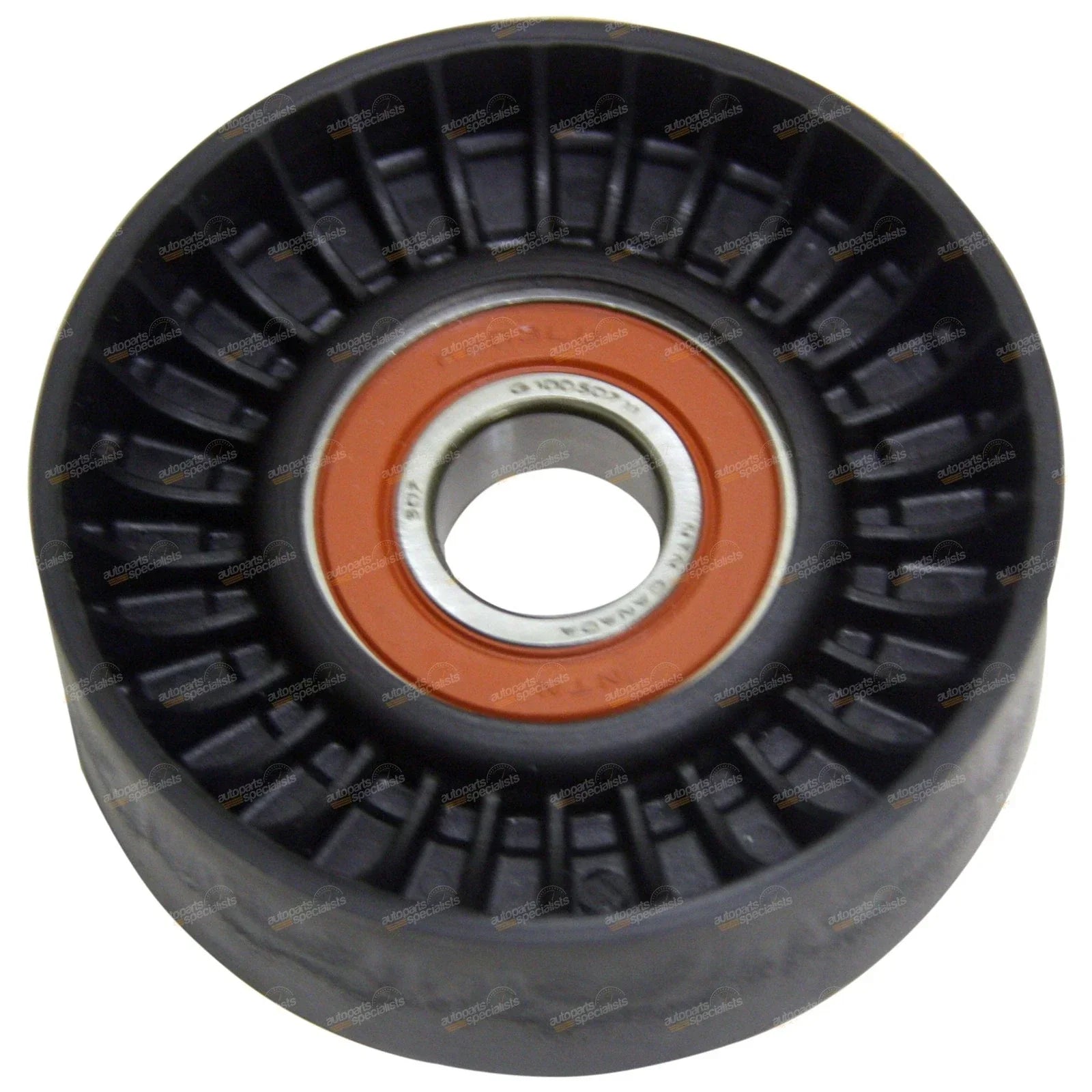 2x Jap Bearing Lower Idler Pulley Grooved Drive Belt for Ford 4.0L 6cyl
