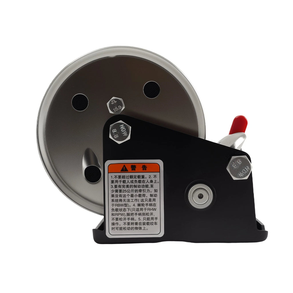 Adjustable Steel Winch Mount for 3x4 Boat Trailer Drawbar with 1200LB Winch (For 2007–2024)
