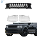 Front Upper Grill & Headlight Lens Cover for Range Rover Sport (2010–2013)
