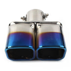 Stainless Steel Dual Exhaust Pipe Tail Muffler Tip for Car (2010–2020)
