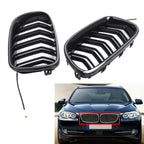 Front Kidney Grille with Light Strip for BMW 5 Series F10 F11 (2010–2016)
