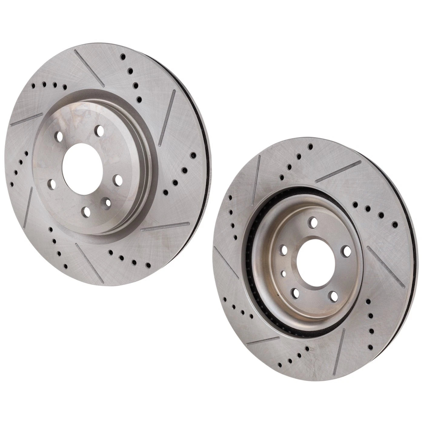 Set of 2 Brake Discs for Ford Explorer Taurus Flex (2011–2019)