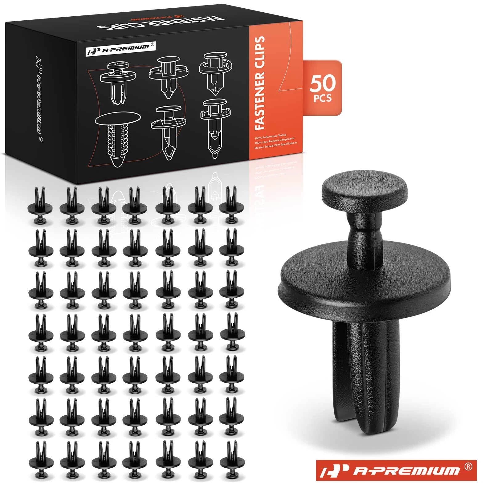 50Pcs Nylon Bumper Fender Liner Fasteners for Jeep