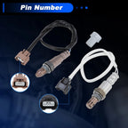 Set of 4 Upstream Downstream Oxygen Sensors for Nissan Pathfinder (2013–2014)