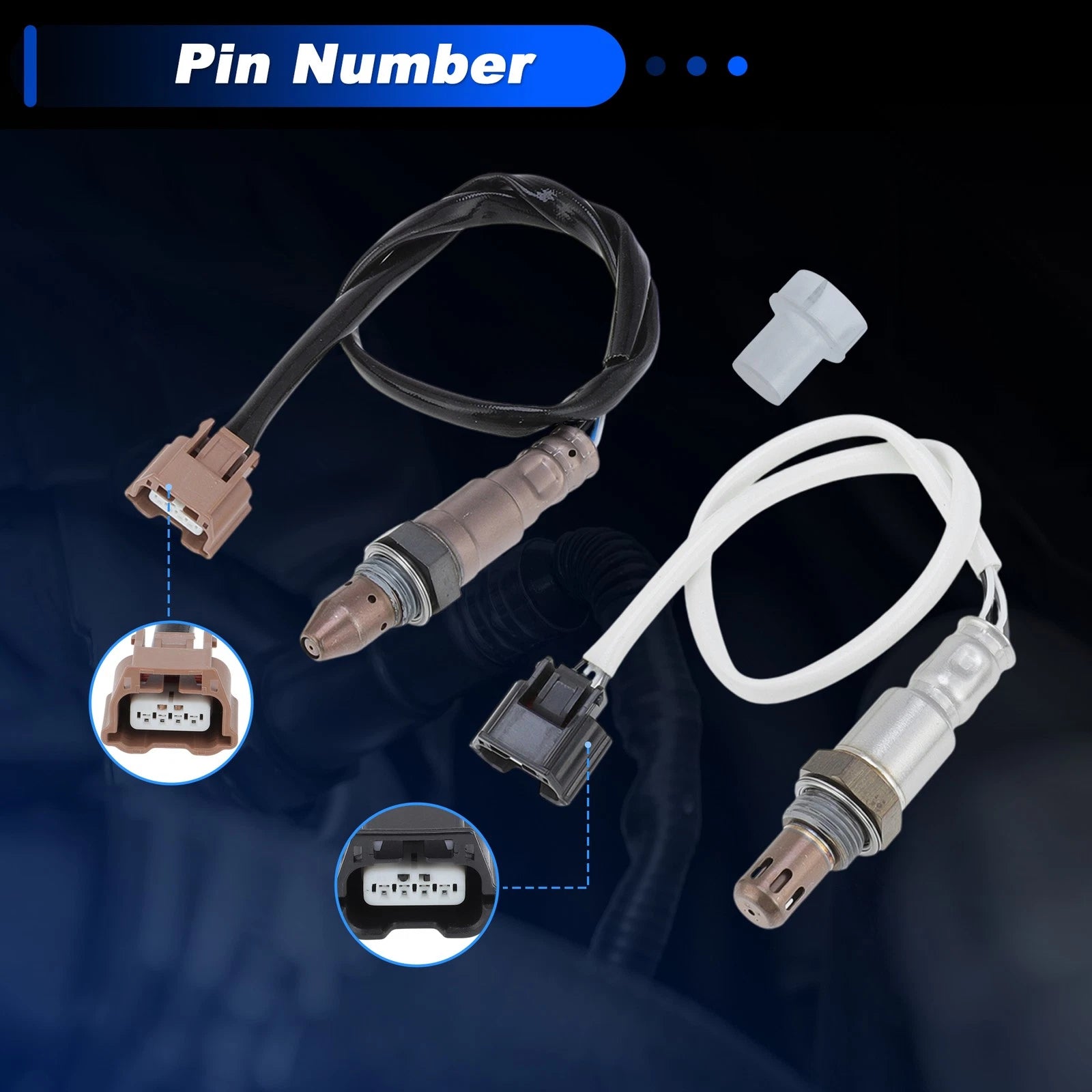 Set of 4 Upstream Downstream Oxygen Sensors for Nissan Pathfinder (2013–2014)