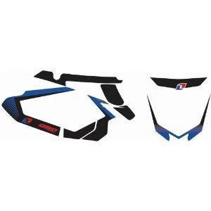 Background Number Plate Sticker/Decal Kit for Yamaha YZ250F (2010–2011)