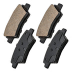 Rear Ceramic Brake Pads Hardware for Hyundai Azera Sonata (2006–2019)