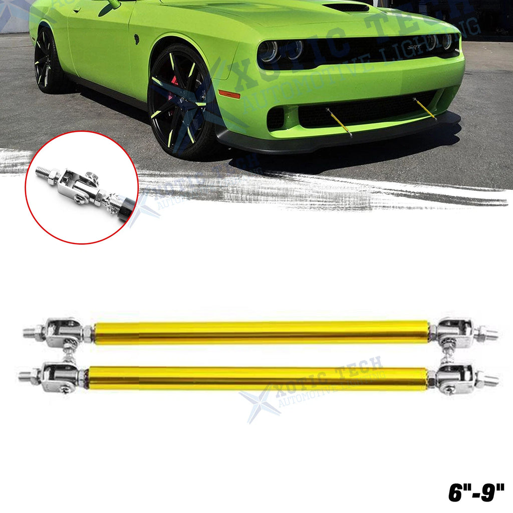 Gold Sporty Style Front Bumper Strut Rod for Dodge Charger Challenger (2006–2014)
