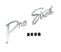 Custom Chrome Pro Street Emblem for Hot Rods and Classic Cars (Universal)