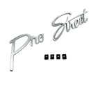 Custom Chrome Pro Street Emblem for Hot Rods and Classic Cars (Universal)