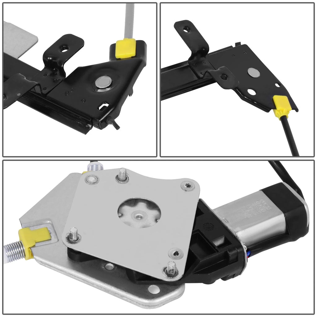 Electric Front Left Window Regulator w/ Motor for Suzuki Sidekick (1989–1991)