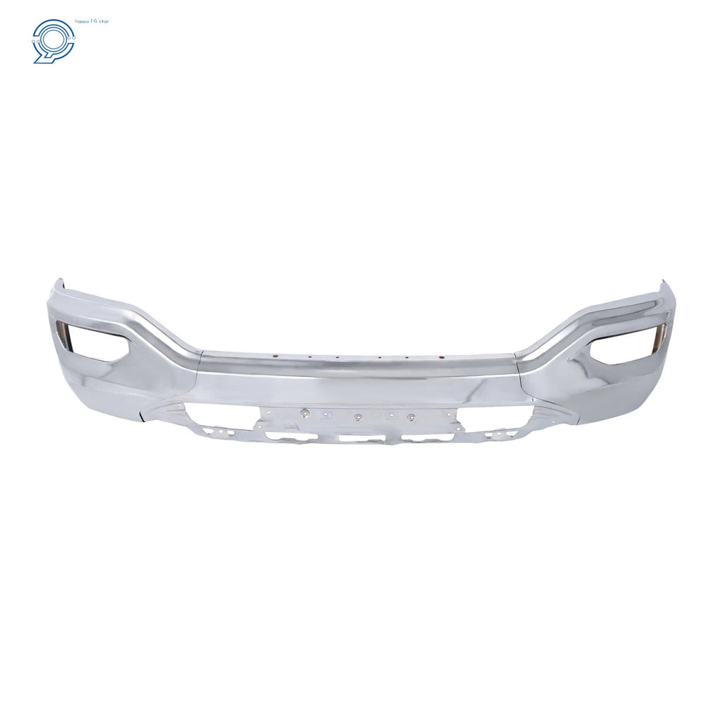 Chrome Steel Split Front Bumper for GMC Sierra 1500 (2016-2018)