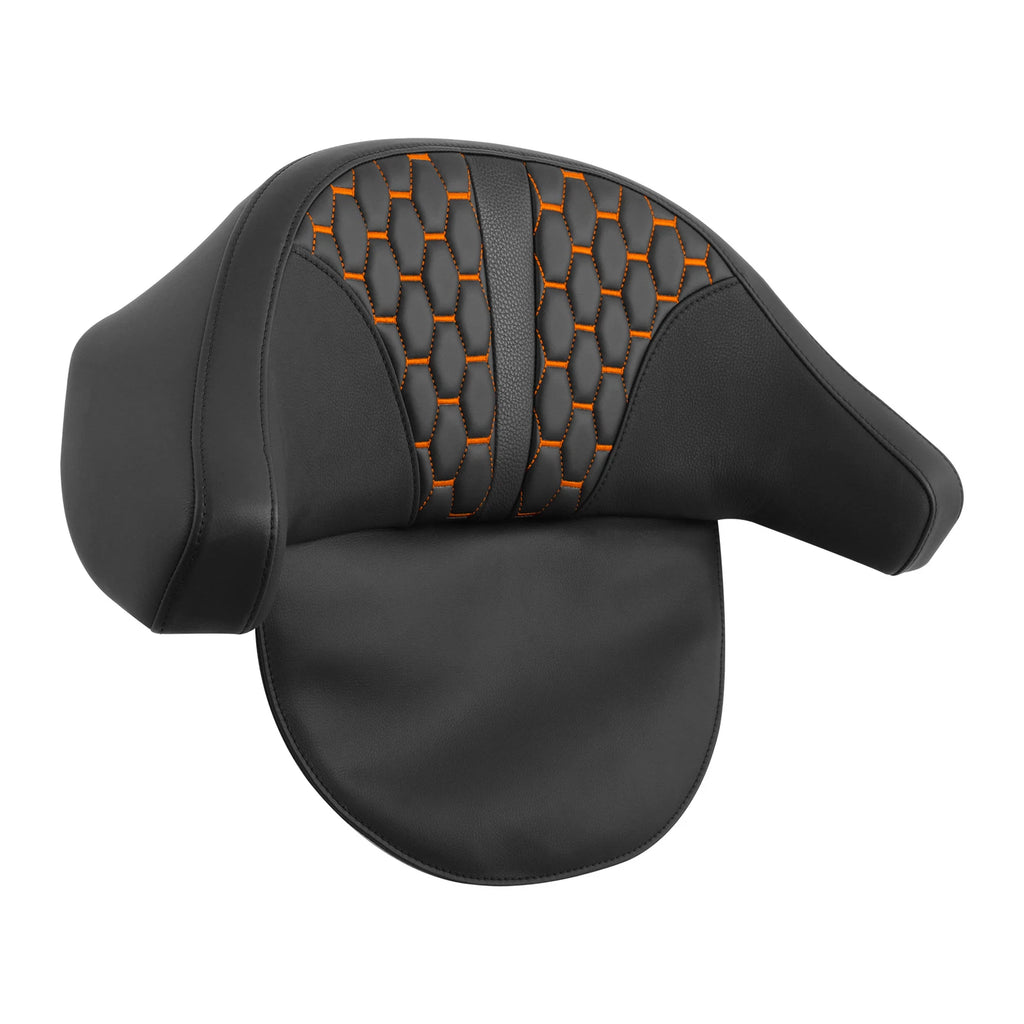 Chopped Trunk Backrest Pad for Harley Touring Road King (1997–2013)