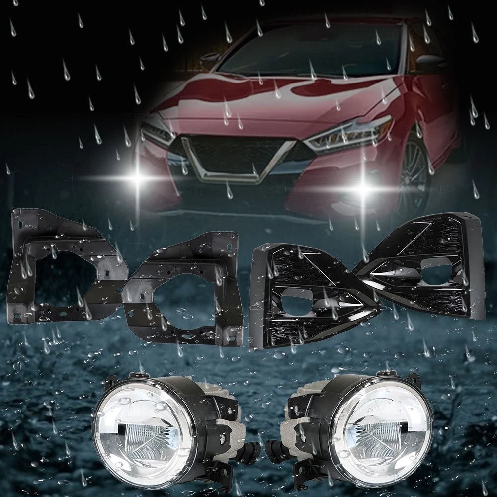 Clear Fog Lights Kit for Nissan Maxima (2020–2021)