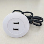 Dual USB Charger for Low Voltage Applications 12V 24V 29V 5V 2A