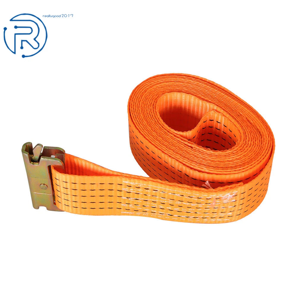 Set of 4 Heavy Duty 2" x 20' E-buckle Ratchet Straps 4400 lbs