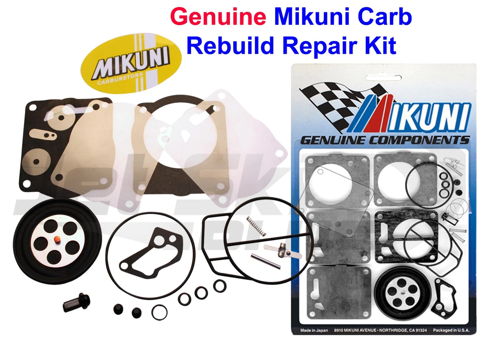 Carburetor Rebuild Kit for Polaris SL650 SL750 SL780 SLX (1996–2000)