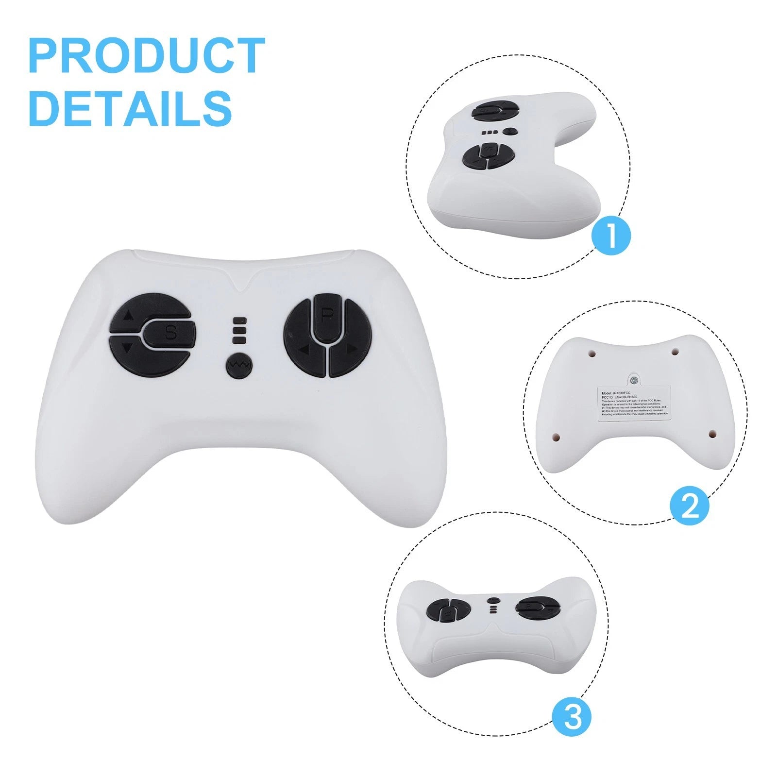 Receiver and Remote Controller for 24G Children Electric Car (JR1858RXS7P)