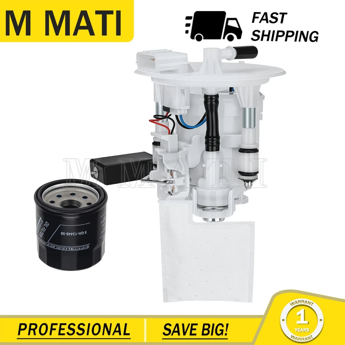Fuel Pump Assembly for Yamaha Kodiak 450 (2018–2023) BB5-13907-00-00