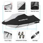 Trailerable Jet Ski Cover for Seadoo Yamaha Kawasaki (135"-145")