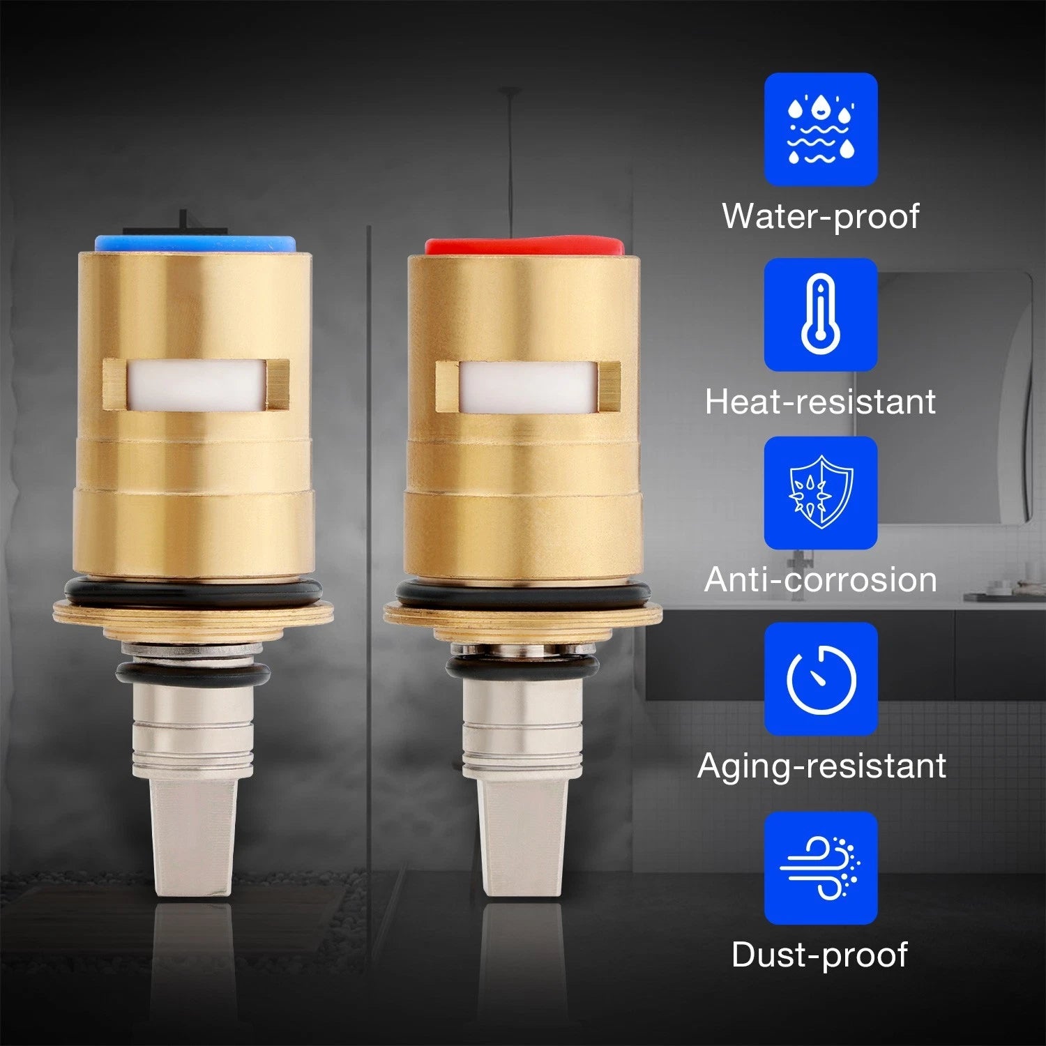 Ceramic Valve Cartridge Kit for Make Model