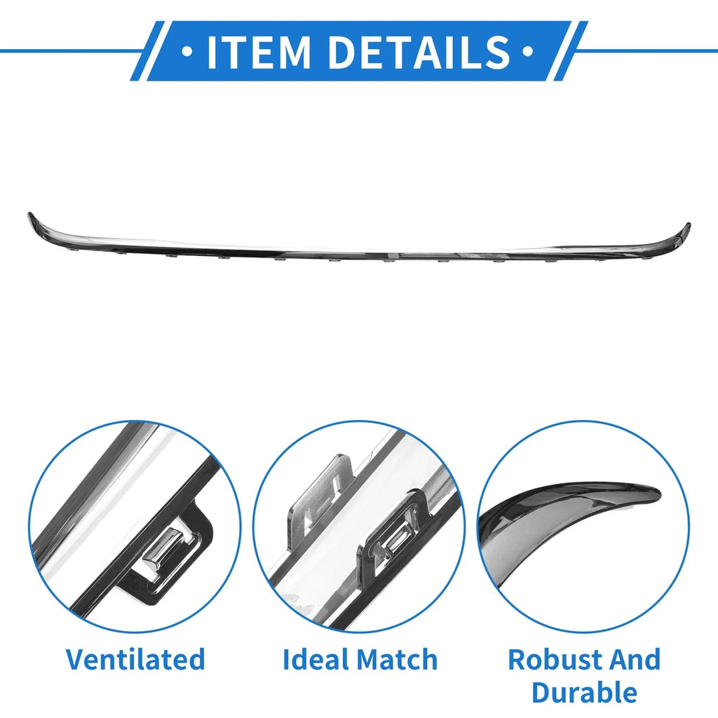 Rear Lower Center Bumper Grille Trim for Mercedes-Benz GLC300 4Matic (2016-2023)