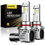 Set of 4 LED Headlight Bulbs for H1 H7 H11 9005 9006 (Universal Fit)