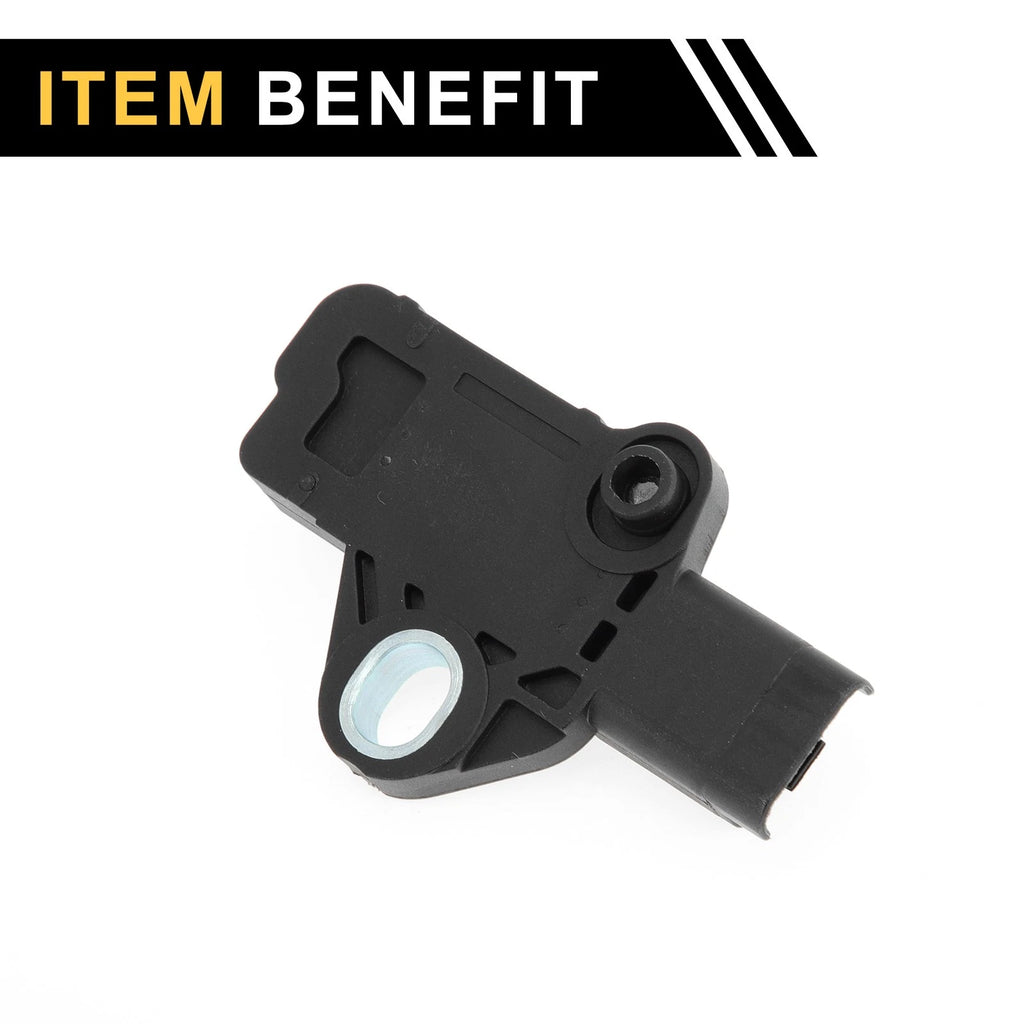 1 Pc Crankshaft Position Sensor No.9664893880 for Ford Kuga (2008–2010)