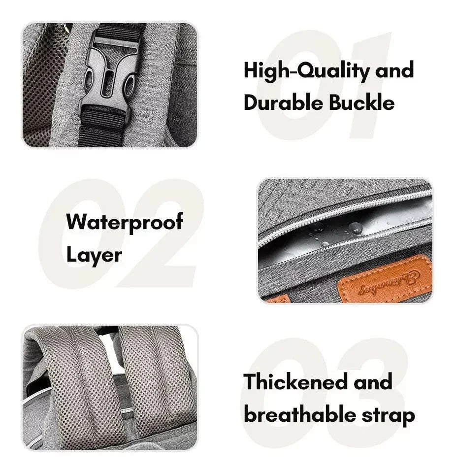 Diaper Bag / Large / Backpack for Family Travel
